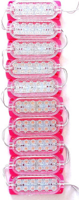StrawHat 12 LEDs 1 m Pink Steady Strip Rice Lights(Pack of 10)