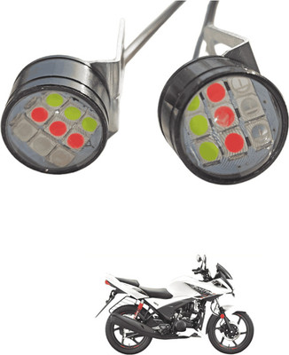 LOVMOTO Front, Rear LED Indicator Light for Hero Ignitor(Multicolor)