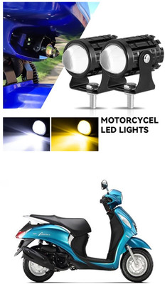 LOVMOTO Front, Rear LED Indicator Light for Yamaha Ray(White, Yellow)