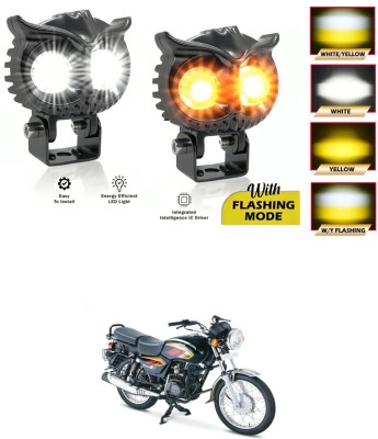 GONAMA Front, Rear LED Indicator Light for Hero Hunk(White, Yellow)