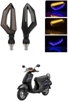 PRTEK Universal High Bright Front Rear Led Side Indicator Turn Signal V588 Indicator Light Motorbike LED for Hero (12 V, 12 W)(Achiever, Pack of 4)