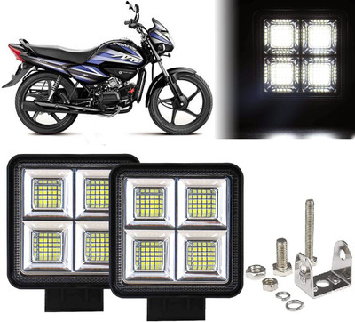 AUTO PEARL 64 LED 192W Fog Light Super Bright With Mounting Brackets for Splendor NXG Fog Lamp Motorbike LED for Hero (12 V, 192 W)(Splendor NXG)