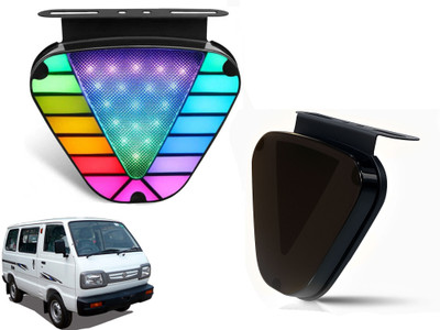 AUTO PEARL 1PC Color Triangle Brake Light, Anti-Rear-End Collision Strobe Tail Light A267 Tail Light Car LED for Maruti Suzuki (12 V, 25 W)(Omni, Pack of 1)