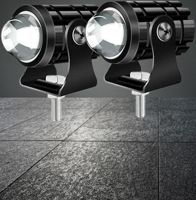 CUBEISH Rd10 Mini Driving Spot/Fog Light Dual Color Super High Beam Fog Lamp Fog Lamp Motorbike LED (12 V, 36 W)(Universal For Bike, Pack of 2)