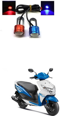 XZRTZ Strobe Light Eagle Eye Red-Blue (1 Pair) 2 Pcs Bike LED Z136 Parking Light Motorbike LED for Honda (12 V, 10 W)(Universal For Bike, Pack of 2)