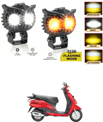 LOVMOTO Front, Rear LED Indicator Light for Suzuki GS(White, Yellow)