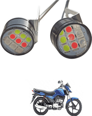 LOVMOTO Front, Rear LED Indicator Light for Mahindra Universal For Bike(Multicolor)