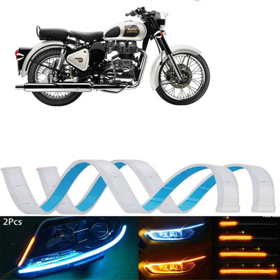 BLUERIDE DRL-LT-BIKE-BR237 Interior Light Motorbike, Car, Truck, Van LED for Royal Enfield (12 V, 12 W)(Universal For Bike, Pack of 2)