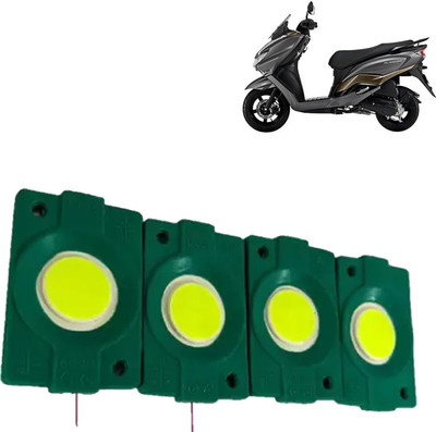 Pious IMPORTED GREEN Underglow PATCH LIGHTS_P92 Brake Light Motorbike, Car, Truck, Van LED for Suzuki (12 V, 1.5 W)(Burgman Street, Pack of 4)