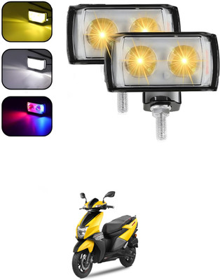 GONAMA Front, Rear LED Indicator Light for Yamaha FZ16(White, Yellow)