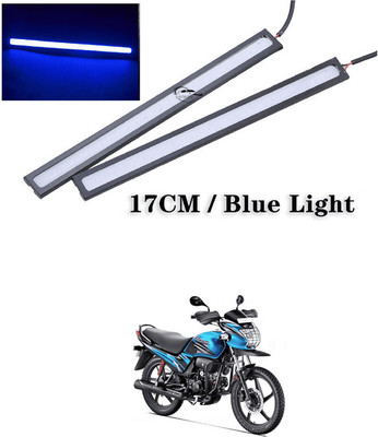 LOVMOTO COB LED Strip DRL Driving Daytime Running Light 312 Car Fancy Lights(Blue)