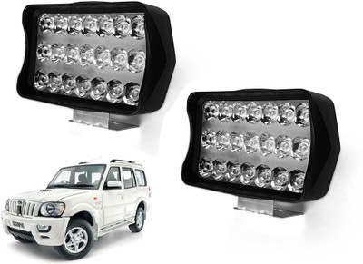 AUTO PEARL 3 Modes White / Yellow / Yellow-White |High Brightness Driving Lamp for Car 326 Fog Lamp Car LED for Mahindra (12 V, 24 W)(Scorpio, Pack of 2)