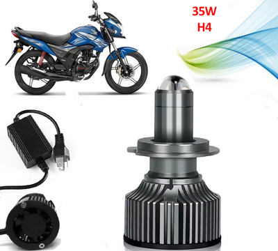 AUTO PEARL Ultra Bright H4 Headlights 35W Led Bulbs with Hi/Low Beam for Motorcycle B90 Headlight Motorbike LED for Honda (12 V, 35 W)(CB Shine, Pack of 1)