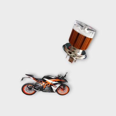 AUTODAZZ N-L-KTM_390_C6 LED Headlight Motorbike LED for KTM (12 V, 36 W)(Universal For Bike, Pack of 1)
