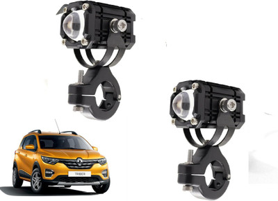 AUTO PEARL Mini LED White/Yellow/Red with Flashing Led for Triber Fog Lamp Car LED for Renault (12 V, 15 W)(Triber)