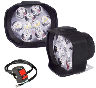 Anythinguask SI24 Fog Lamp Motorbike LED (10 V, 15 W)(7 Series, Pack of 4)