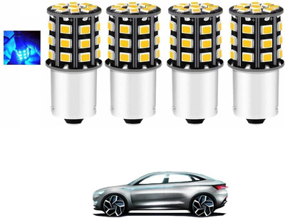 PRTEK LED Indicator Bulbs Set Of 4 Indicator Light 360° Reflecting Motorbike Car R206 Fog Lamp Car, Motorbike, Van LED for Skoda (12 V, 12 W)(Universal For Car, Pack of 4)