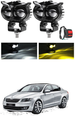 PRTEK LED Fog Lamp Unit for Universal For Car Octavia