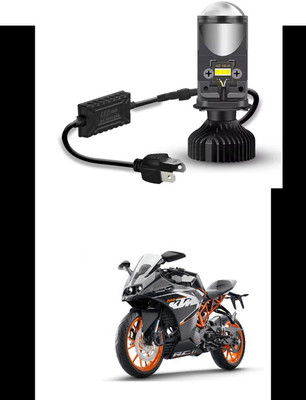 LOVMOTO Front, Rear LED Indicator Light for Royal Enfield Classic 500(White)