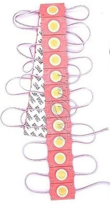 StrawHat 10 LEDs 0.3 m Pink Steady Bulb Rice Lights(Pack of 10)