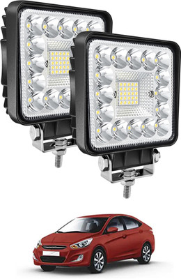 MSNP Universal Fit Waterproof 41 LED Square Fog Lamp Light For Car/Truck-293 Headlight Car LED for Hyundai (12 V, 288 W)(Verna, Pack of 1)