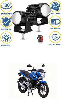 GONAMA Front, Rear LED Indicator Light for Suzuki GS(White, Yellow)
