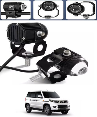 MSNP Universal LED 2pcs White Yellow Twin Mini Light For Car/Bike-36 Fog Lamp Car LED for Mahindra (12 V, 55 W)(Universal For Car, Pack of 1)