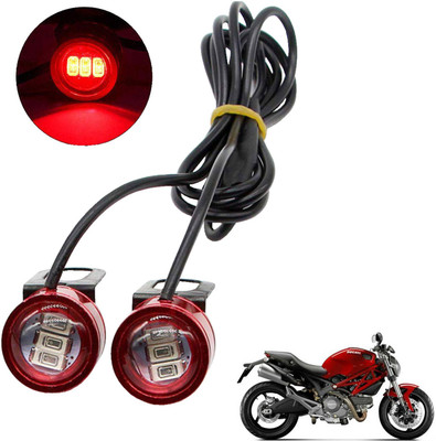 Generox Red Brake Light For Monster 795 Headlight Motorbike LED for Ducati (12 V, 10 W)(Monster 795, Pack of 2)
