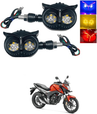 LOVMOTO Front, Rear LED Indicator Light for Honda CB Hornet 160(Multicolor)