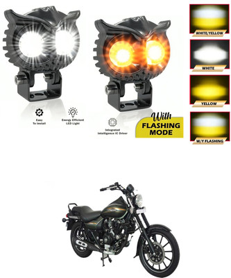 GONAMA Front, Rear LED Indicator Light for Piaggio Universal For Bike(White, Yellow)