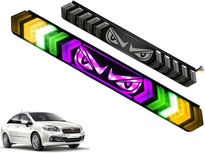 AUTO PEARL 60 cm Light Bar with Eyes Decal, Adjustable Turn Signal/Brake/Running Light A234 Tail Light Car LED for Fiat (12 V, 40 W)(Linea, Pack of 1)