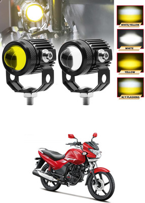 LOVMOTO Front, Rear LED Indicator Light for TVS Max 4R(White, Yellow)