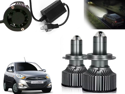 AUTO PEARL H4 Headlights Bulbs Lamp Car Lights Vehicle Hi and Low Beam, 4000LM (117) Headlight Car LED for Hyundai (12 V, 35 W)(i10, Pack of 2)