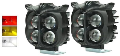 GONAMA Universal For All Motorcycle Fog Light Spot Projector Yellow And White SG930 Tail Light Car, Motorbike LED for Renault (12 V, 20 W)(Fluence, Pack of 1)