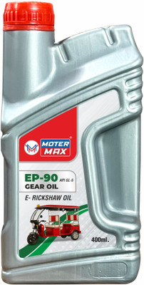 MOTER MAX New_Premium Quality 400ml EP-90 API GL-5 E-Rickshaw Gear Oil(400 ml, Pack of 1)