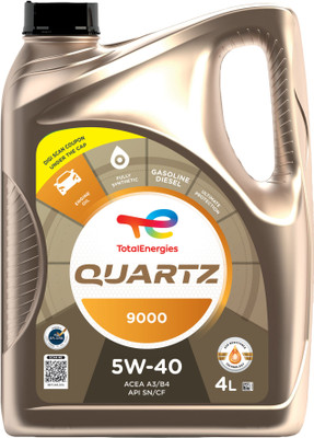 Total Energies Quartz 9000 5W-40 Full-Synthetic Engine Oil(4 L)