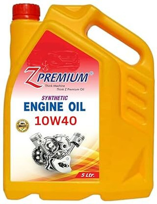 Z Premium ZPremium Fully Synthetic CNG/LPG 5W40 Engine Oil, 5 Litres Superior Performance for High-Performance Engine High Performance Engine Oil(5 L, Pack of 1)