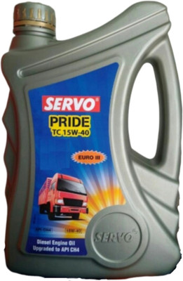 Servo CR-VEHL-LUB354-dpl 15W40 SERVO PRIDE TC Synthetic Blend Engine Oil(1 L, Pack of 1)