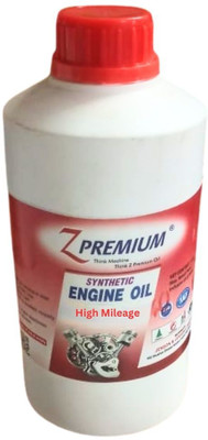 Z Premium High Mileage Synthetic Blend Engine Oil(500 ml, Pack of 1)