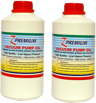Z Premium Vacuum Pump OIL7584202 Pack of 2 Synthetic Blend Engine Oil(2 L)