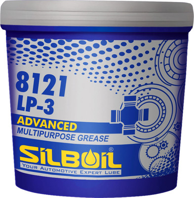 SILBOIL ADVANCED MULTIPURPOSE LP-3 | NLGI-3 Certified Superior Performance | Heavy-Duty Grease(500 g, Pack of 1)