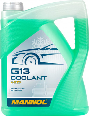 MANNOL 4213 MANNOL Coolant G13 Coolant Green(5 L, Pack of 1)