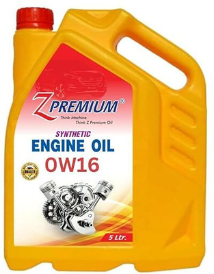 Z Premium ZPremium Fully Synthetic 0W16 Engine Oil, 5 Litres Superior Performance for High-Performance Engines High Performance Engine Oil(5 L, Pack of 1)