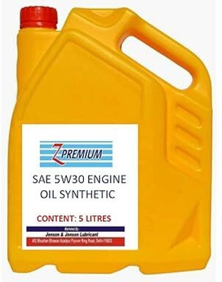 Z Premium SAE 5W30 ENGINE OIL SYNTHETIC PACK OF 1 SAE 5W30 ENGINE OIL SYNTHETIC PACK OF 1 Multi-Grade Engine Oil(5 L, Pack of 1)