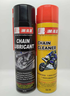 Rmax 0028 CHAIN LUBE CLEANER 500MLx2+1 BRUSH Chain Oil(1000 ml, Pack of 3)