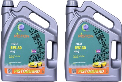 piston 5W-30 API SN For Petrol,Diesel and Cng Cars Synthetic Blend Engine Oil(6 L, Pack of 2)