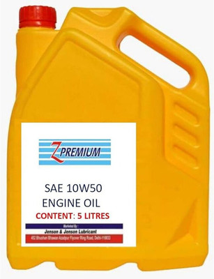 Z Premium Z-ZA_A1180_SAE10W50ENG_D4 Full-Synthetic Engine Oil(5 L)