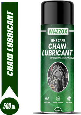 WAZZOX Bike Chain Lube Lubricant Spray For All Chain Type | Lubrication | Rust protection Prevent Chain Breakage Chain Oil(500 ml, Pack of 1)