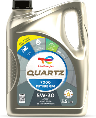 Total Energies Quartz Future 7000 5W-30 Synthetic Blend Engine Oil(3.5 L)