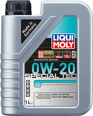 Liqui Moly Special Tec V 0W-20 Volvo Approved Full-Synthetic Engine Oil(1 L, Pack of 1)